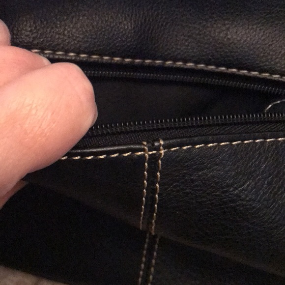 Croft & Barrow Small black tote - Picture 3 of 9